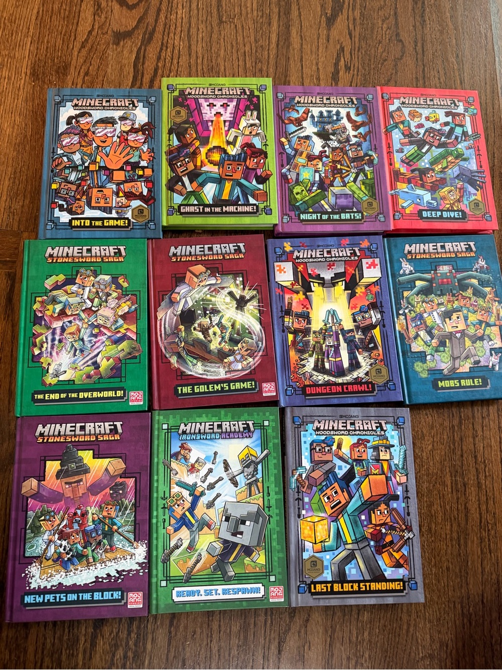 Minecraft Hardcover Adventure Game Books - Multicolor Set
